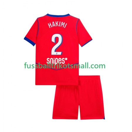 Fußballtrikots Paris Saint-Germain Achraf Hakimi 2 Kinder 2025-2026 Kurzarm 3rd trikot kaufen